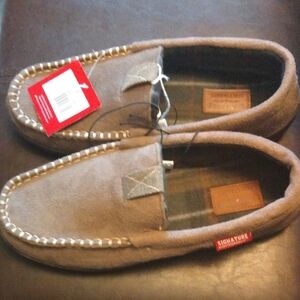 Signature Levi's Memory Foam Brown Suede Men's Slip-Ons
